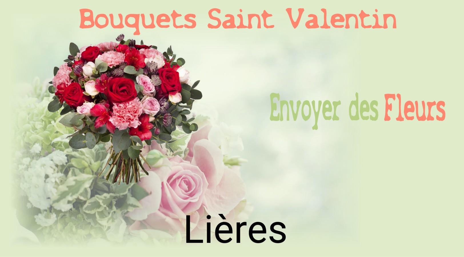 Roses de Saint-Valentin livrées à Lières